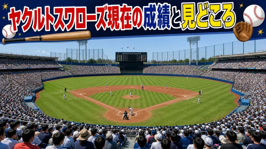 2026年 ヤクルトスワローズ現在の成績と見どころ