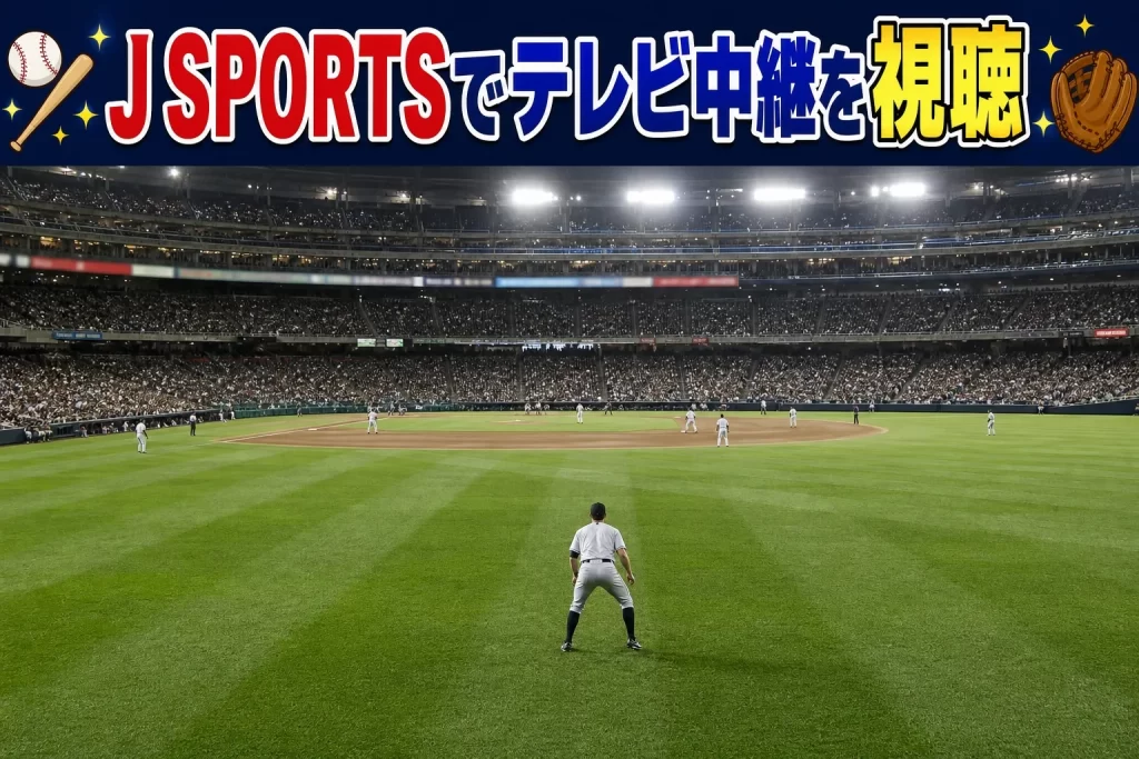J SPORTSでテレビ中継を視聴
