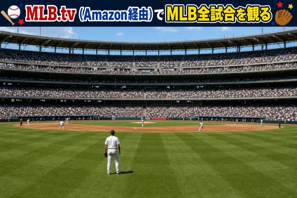 MLB.tv（Amazon経由）でMLB全試合を観る