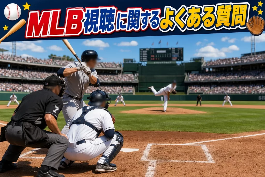 MLB視聴に関するよくある質問