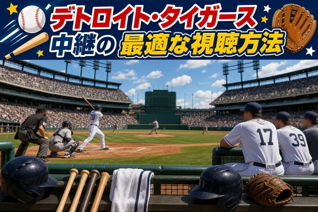 まとめ｜デトロイト・タイガース中継の最適な視聴方法
