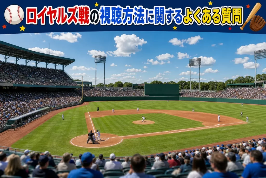 ロイヤルズの中継に関するよくある質問