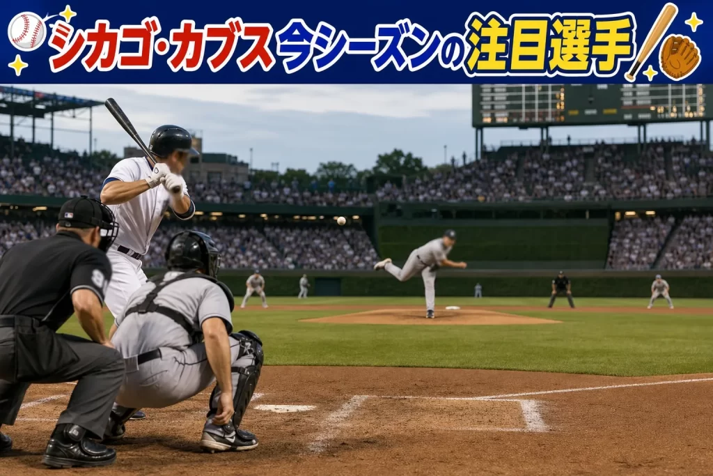 シカゴ・カブス2026年の注目選手