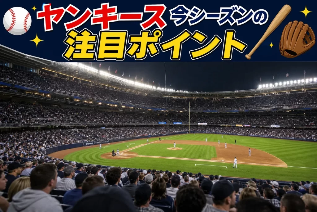 ヤンキースの2026シーズンの注目ポイント