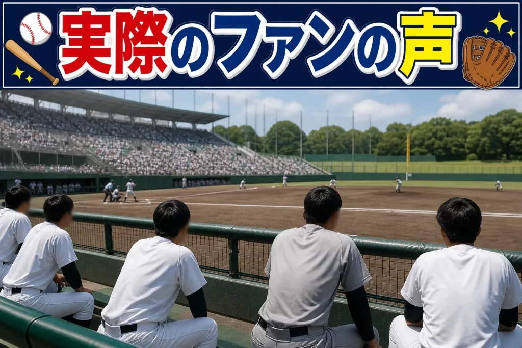 実際に各サービスを利用しているファンの声