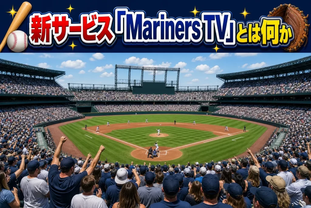 新サービス「Mariners TV」とは何か【アメリカ在住者向け】