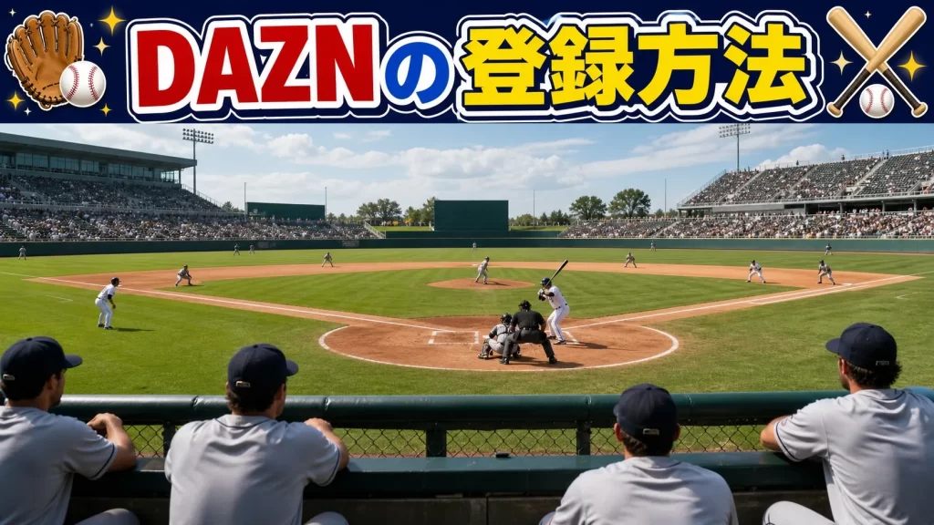 DAZNの登録方法