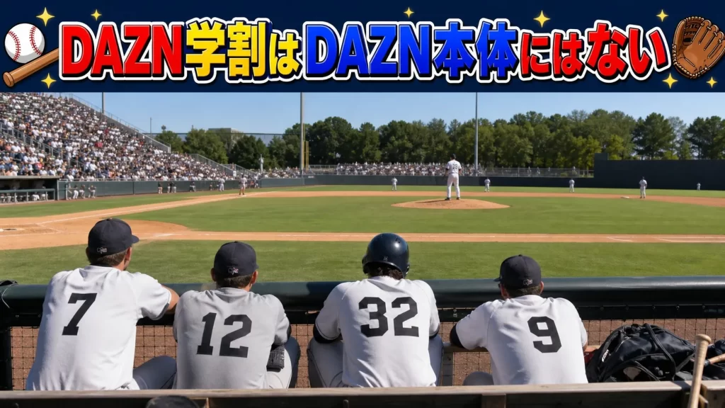 DAZN本体に学割はない。ABEMA de DAZNだけが使える!