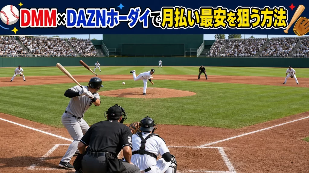DMM×DAZNホーダイで月払いを抑える方法