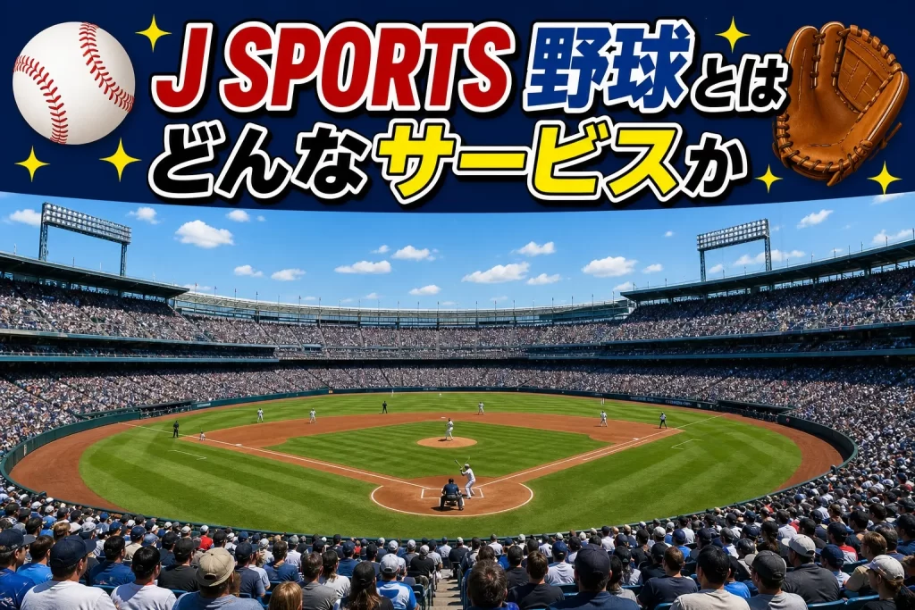 J SPORTS 野球とはどんなサービスか