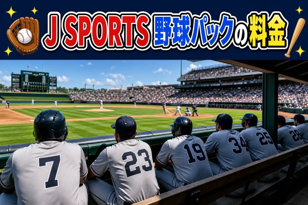 J SPORTS 野球パックの料金