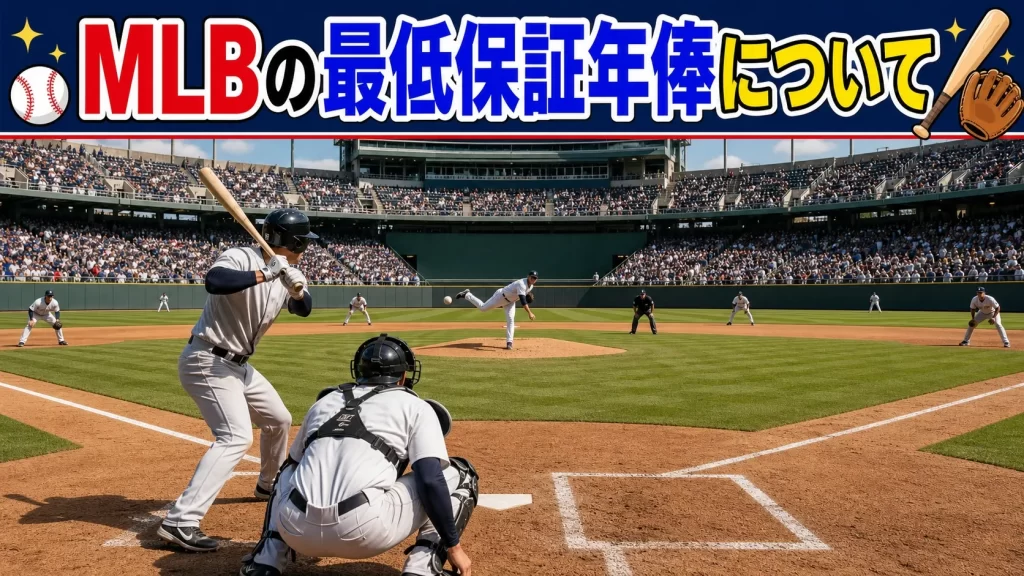 MLBの最低保証年俸について
