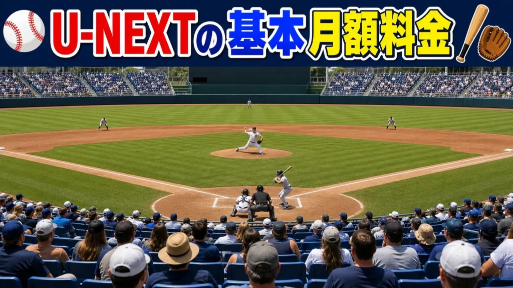 U-NEXTの基本月額料金