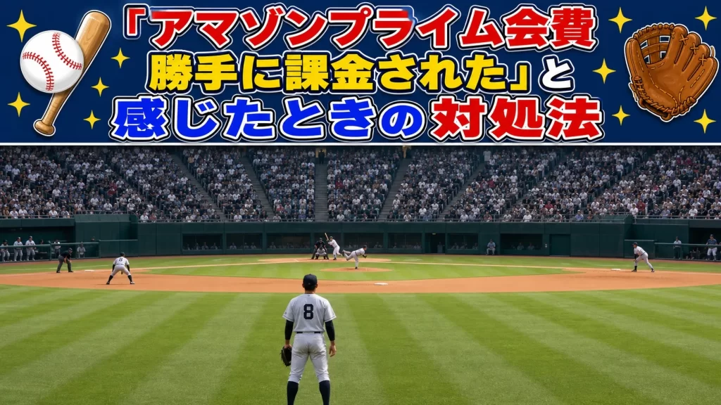 「アマゾンプライム会費に勝手に課金された」と感じたときの対処法