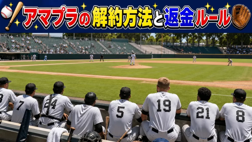 アマプラの解約方法と返金ルール