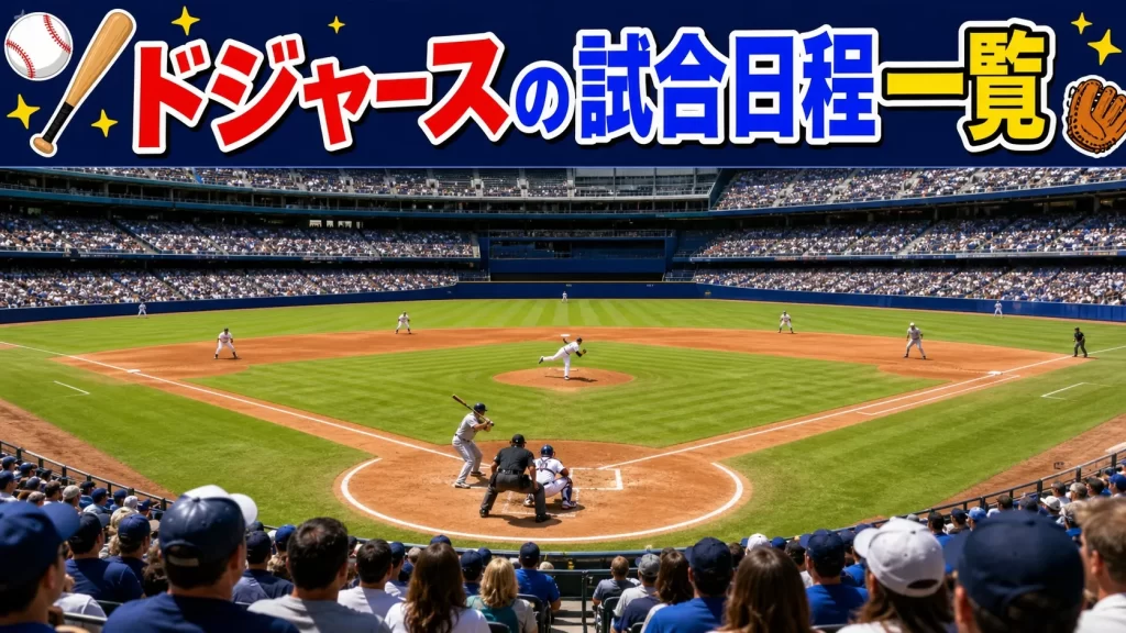 ドジャースの直近日程