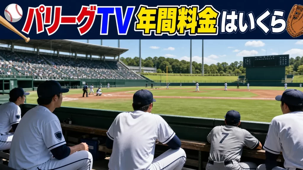 パリーグTVの年間料金はいくら？