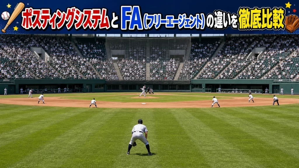 ポスティングシステムとFA（フリーエージェント）の違いを比較