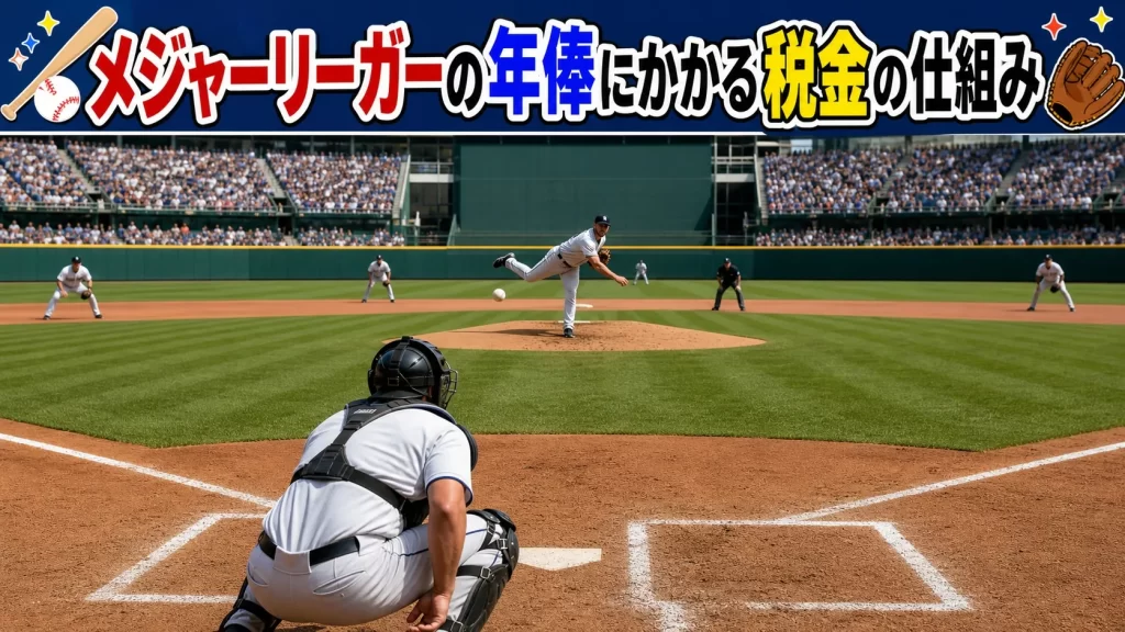 メジャーリーガーの年俸にかかる税金の仕組み