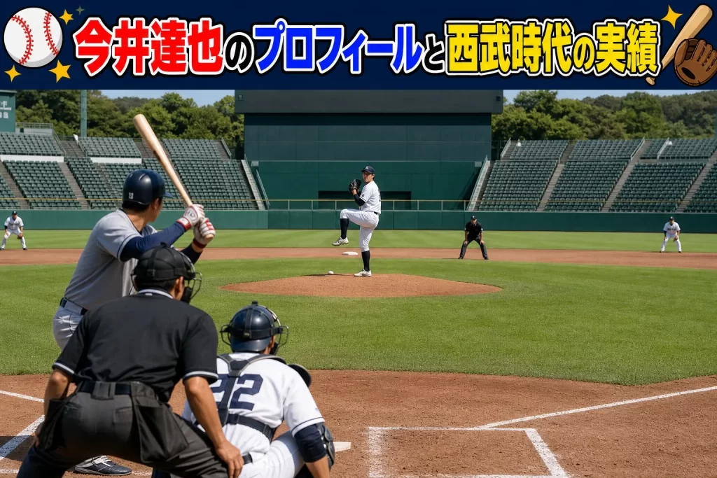 今井達也のプロフィールと西武時代の実績