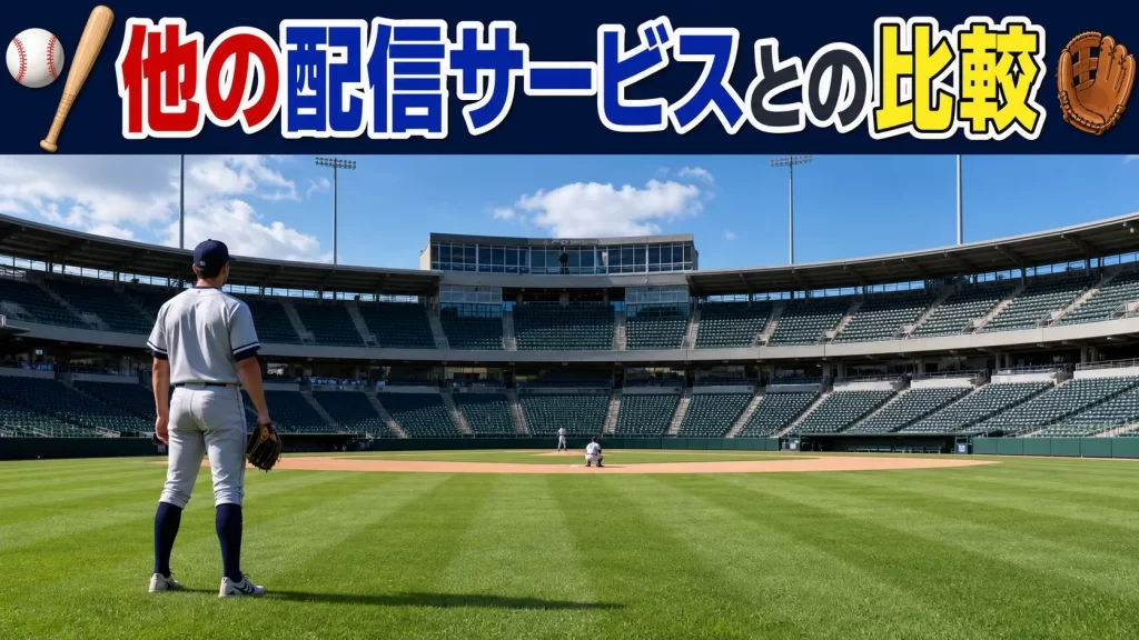 他の配信サービスとの比較