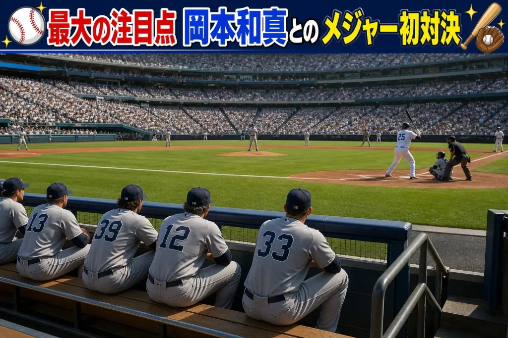 岡本和真との対戦が注目される理由