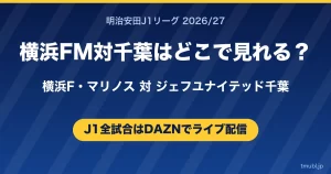 横浜FM対千葉はどこで見れる